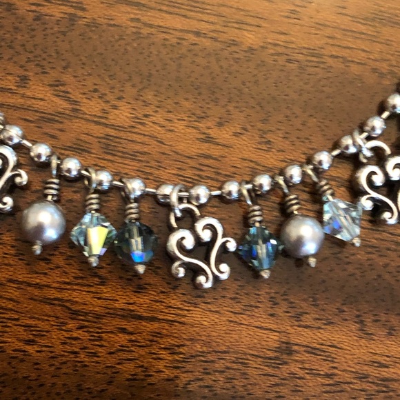 Brighton CANNES HEART crystal heart necklace - Picture 3 of 16